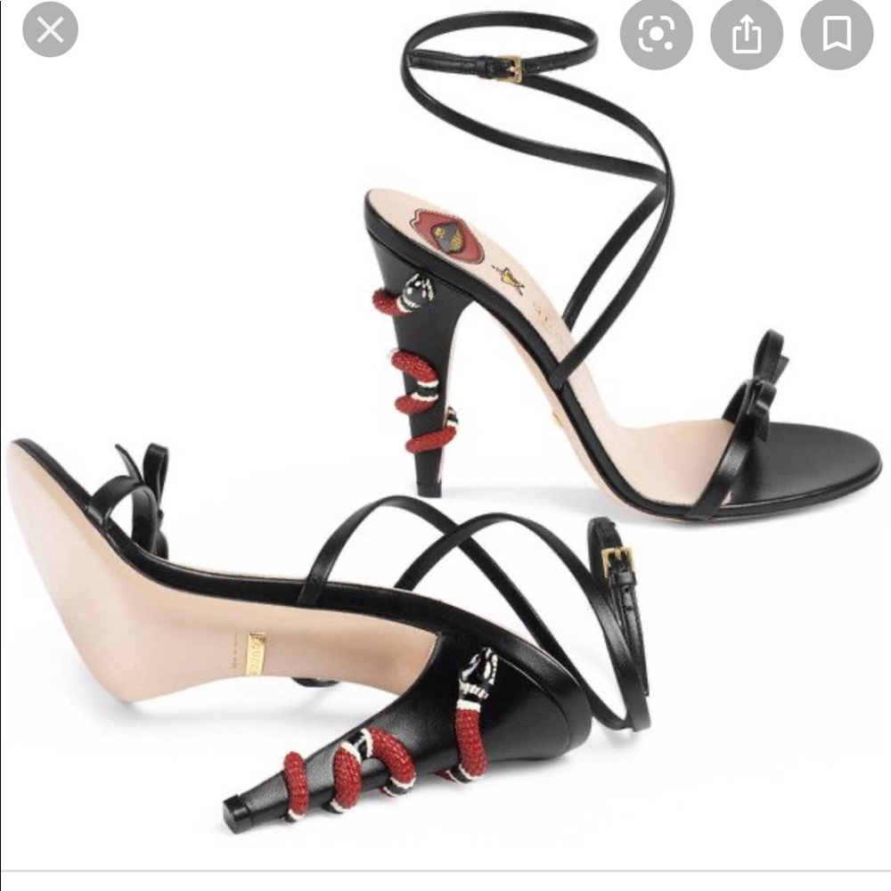 Gucci Snake Heels - Picture 2 of 7